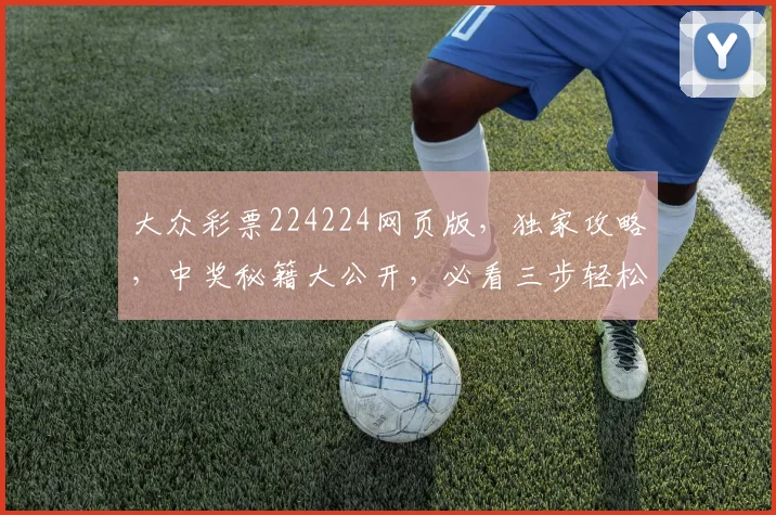 大众彩票224224网页版,独家攻略,中奖秘籍大公开,必看三步轻松赢